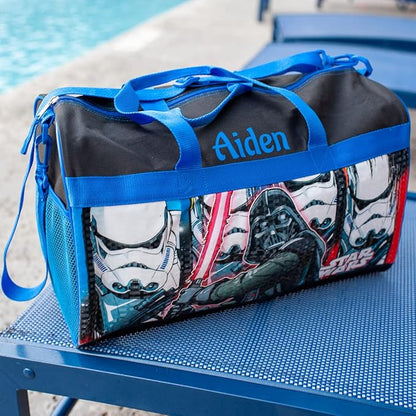 Personalized Licensed Kids Duffel Bag - SW Darth Vader