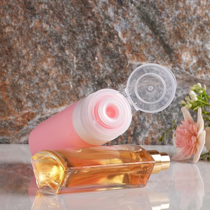 INSFIT 23 Pack Travel Bottles for Toiletries, TSA Approved Silicone Travel Size Toiletries with Toiletry Bag, BPA Free Leak Proof Refillable Travel Essentials for Liquids Shampoo Conditioner Lotion