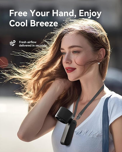 Kimguard Handheld Portable Turbo Fan with Ice Cooler, Speed (1-199) 5500mAh Rechargeable Personal Fan,[20H Cooling Time] [20000 RPM] Small Pocket Fans for Travel/Outdoor/Office, Black Hot Pink