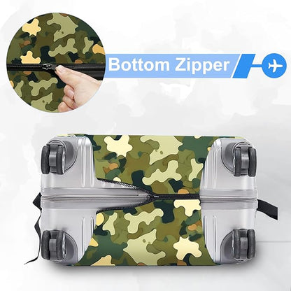 ANNA QUEEN Travel Luggage Cover Suitcase Protector Suitcase Cover Anti-Scratch,Stretchable Bag Cover Washable Durable Polyester