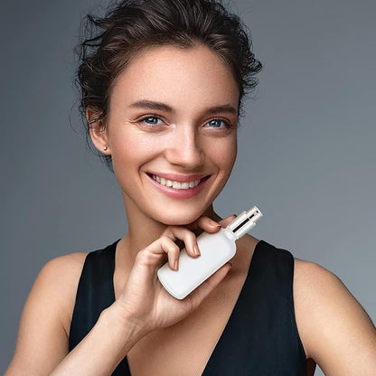 Roshtia 30 Pcs 3.4 oz/ 100 ml Silver Glass Spray Bottle Refillable Perfume Atomizer Clear Decorative Empty Bottles with Fine Mist Sprayer Pump for Face Body Travel