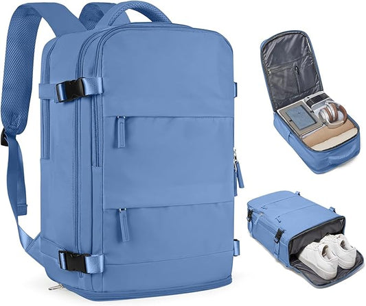 Large Travel Backpack For Women Men Airline Approved Carry On Backpack Flight Approved Waterproof Sports Luggage Backpack Casual Daypack Small Hiking Backpacks