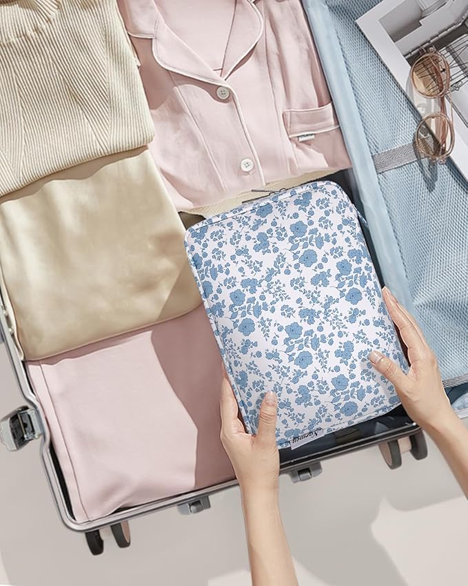 Narwey Small Hanging Travel Toiletry Bag for Women, Travel Bag for Toiletries, Makeup Bag Organizer Cosmetic Bags Make Up Bags for Girls