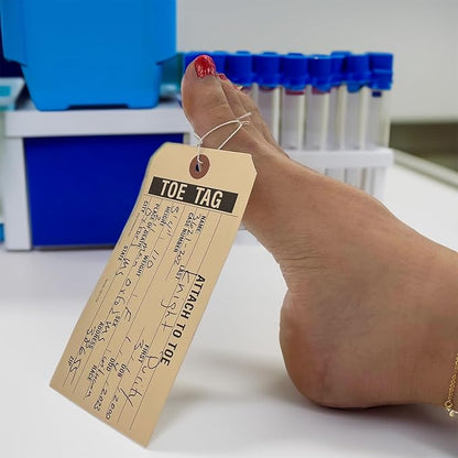 Crime Scene Toe Tag (25pk)