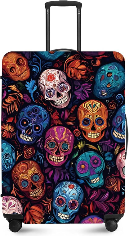 ANNA QUEEN Travel Luggage Cover Suitcase Protector Suitcase Cover Anti-Scratch,Stretchable Luggage Travel Bag Cover Washable