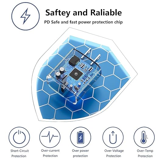 iPhone 16/15 Charger Fast Charging 20W USB Type C Charger Block 3Pack C Chargers Fast Charging Cord 10FT Long Charger Cable for iPhone16/16 Plus/16 Pro/16 Pro Max,iPhone 15,iPad Pro 12.9"/11",iPad Air