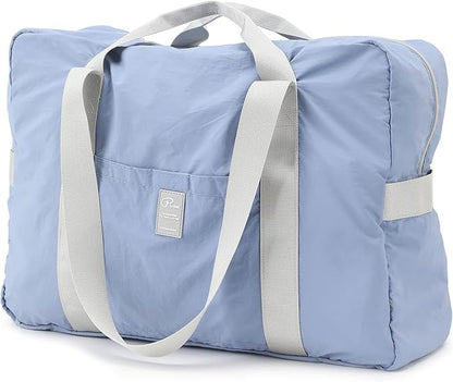 VanFn Foldable Travel Duffel Bag, Sports Duffels Gym Bag, Rainproof Nylon Totes, Sports Shoulder Handbag, Lightweight Duffle Bags For Women & Men, Outdoor Weekend Bag, P.Travel Series