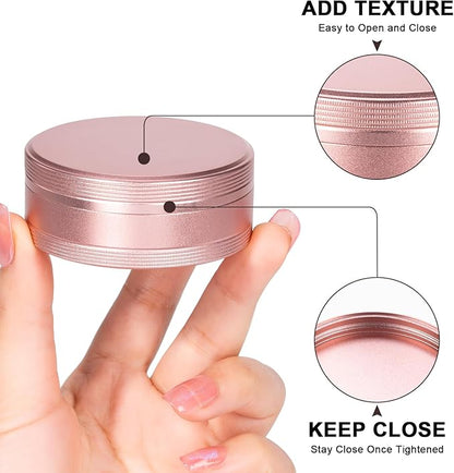 Metal Pill Box 3 Compartment - Waterproof Pill Container for Pocket or Purse, Portable Travel Pill Organizer Heavy Duty Daily Pill Case for Medication, Vitamin