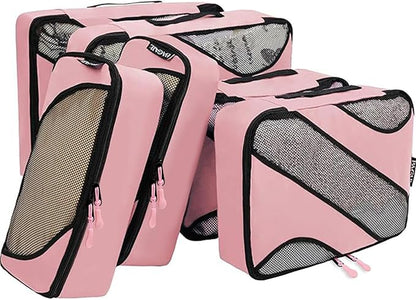 BAGAIL 6 Set Packing Cubes,Travel Luggage Packing Organizers