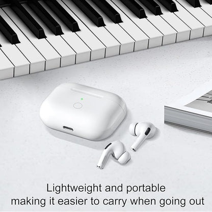 CCAN Compatible with AirPod Pro 2nd&1st Generation Charging Case Replacement, Air Pod Pro 2 1 Charger Case with Bluetooth Pairing Sync Button,White