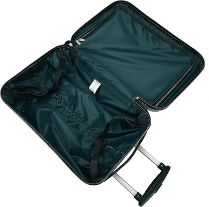 Bioworld Harry Potter Hedwig 20 Inch Blue Carry-on Luggage with rolling wheels