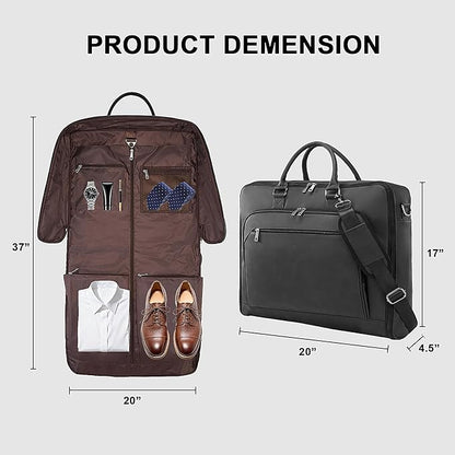 Garment Bag for Travel Large Carry on Garment Bags Men Women Garment Suitcase Bags