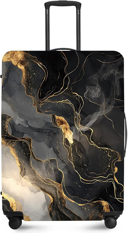 ANNA QUEEN Travel Luggage Cover Suitcase Protector Suitcase Cover Anti-Scratch,Stretchable Bag Cover Washable Durable Polyester