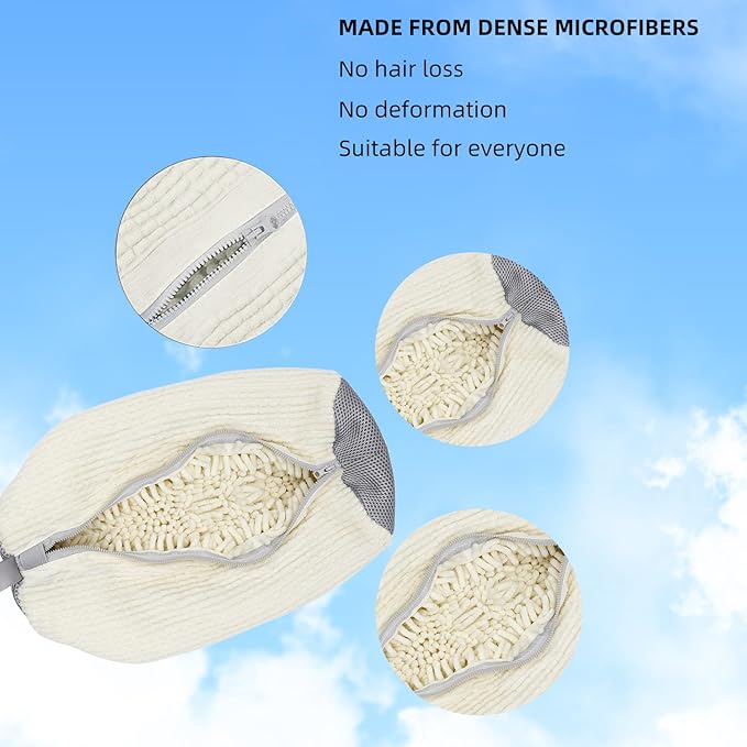 2-Packs Shoe Washing Bag for Washing Machine,Laundry Shoe Bag for Washer and Dryer Reusable Shoe Cleaning Bag