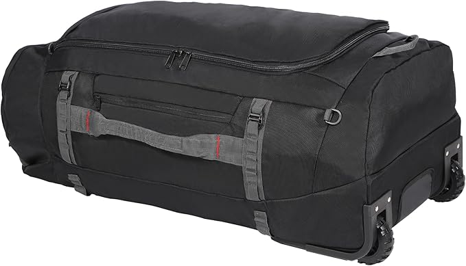 REDCAMP 85L/120L/140L Foldable Duffle Bag with Wheels, Large Travel Duffel Bag