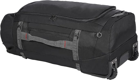 REDCAMP 85L/120L/140L Foldable Duffle Bag with Wheels, Large Travel Duffel Bag