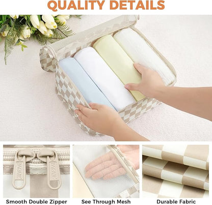 BAGAIL 9 Set Packing Cubes Luggage Packing Organizers for Travel Accessories