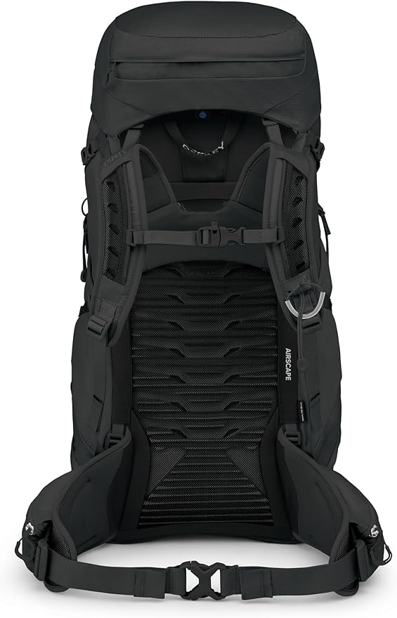 Osprey Tempest 44L Women's Lightweight Hiking Backpack - Daypack for Travel & Camping, Black/Coal Grey, M/L