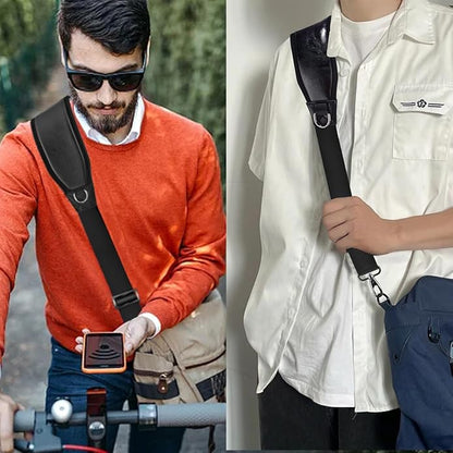 Shoulder Strap 79" Universal Handbag Strap with Ultra-thick Fixed Padded and Dual Balanced Adjustable Buckles Crossbody Strap