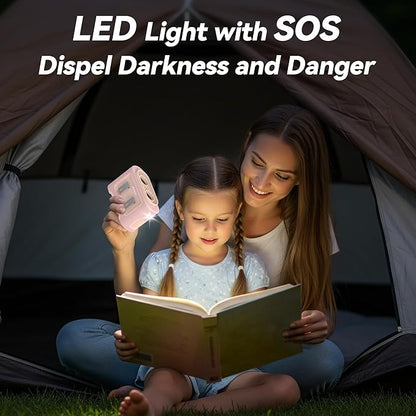 AMACOOL 14500mAh Portable Waist Fan, Strong Wind Power for Full Body Cooling Shirt Fan, 5 Speed Wearable Belt Clip on Fans, Battery Operated Personal Neck Fans for Outdoor Work Camping Travel