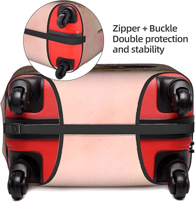 Suitcase covers for luggage luggage cover for Suitcase Washable Suitcase Protector Anti-scratch Suitcase cover Large African American Woman