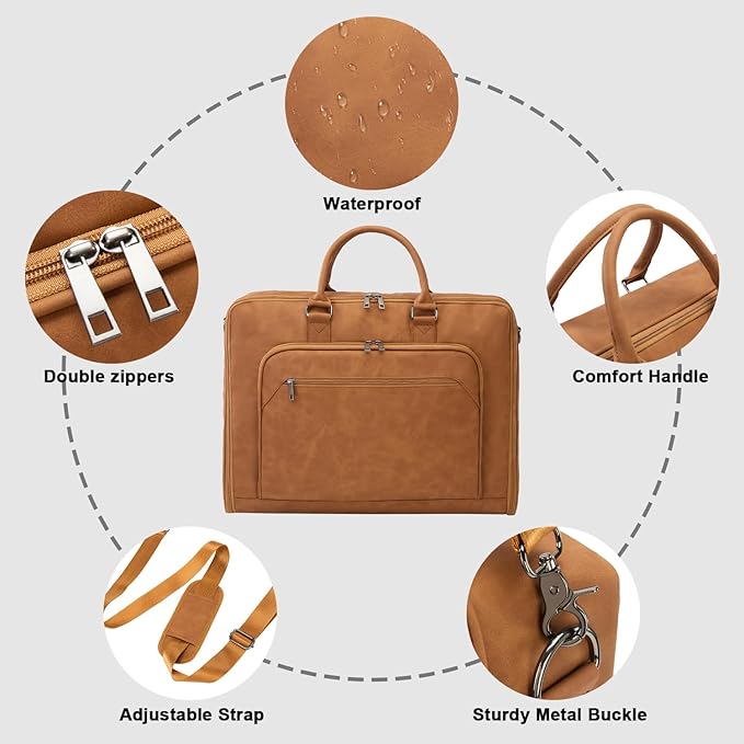 Garment Bag for Travel Large Carry on Garment Bags Men Women Garment Suitcase Bags