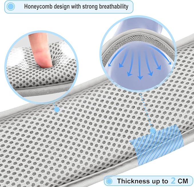 ZINZ 60 Inch Shoulder Strap with Removable Ultra-Thick Pad, Adjustable Buckles Shoulder Crossbody Strap for Luggage Bag