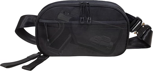 Concealed Carry Fanny Pack & Sling Bag for Men & Women – Tactical Crossbody EDC Waist Bag with Two Removable Holsters, CCW Fast-Access Interior & Multiple Organizer Pockets for Travel & Outdoor Use