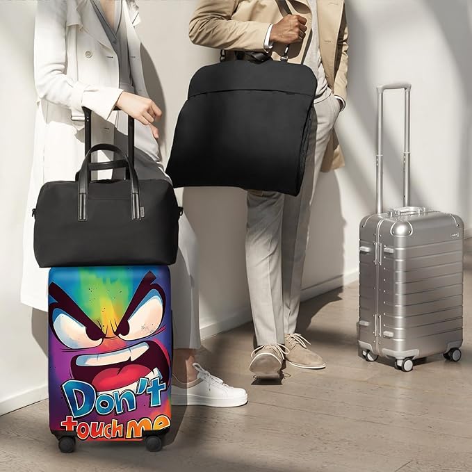 ANNA QUEEN Travel Luggage Cover Suitcase Protector Suitcase Cover Anti-Scratch,Stretchable Bag Cover Washable Durable Polyester