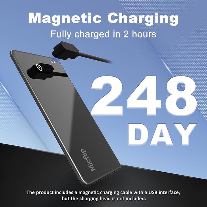 Wallet Tracker Card (Samsung Only),Rechargeable Bluetooth Smart Wallet Tracker,0.08in Ultra-Thin Glass Samsung Tracker Tags for Wallets,Passports & Luggage,IP67 Waterproof（1 Pack）