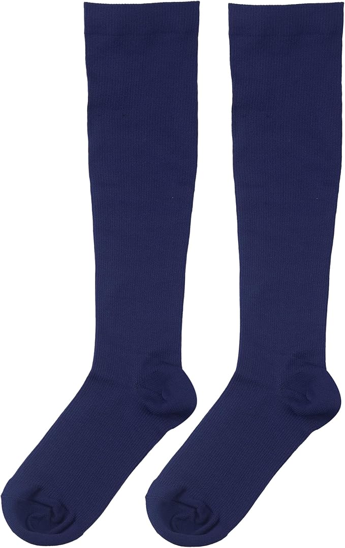 Bestjybt 3 Pairs Compression Socks for Women & Men Circulation 15-20 mmHg Support Socks for Athletic Running Cycling