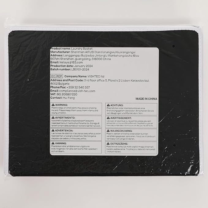 SOLEDI Clothes Hamper with Lid - 100L XL - Large Laundry Basket with Removable Bag, Collapsible Laundry Baskets, Convenient Storage - Hampers for Laundry for Bedroom, Bathroom, Closet, Dorm, Off-White