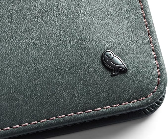 Bellroy Hide & Seek Wallet (Slim Leather Bifold Design, RFID Protected, Holds 5-12 Cards, Coin Pouch, Flat Note Section, Hidden Pocket)
