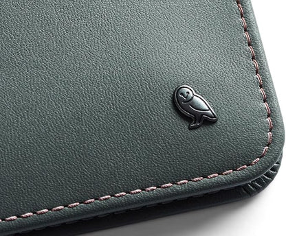Bellroy Hide & Seek Wallet (Slim Leather Bifold Design, RFID Protected, Holds 5-12 Cards, Coin Pouch, Flat Note Section, Hidden Pocket)