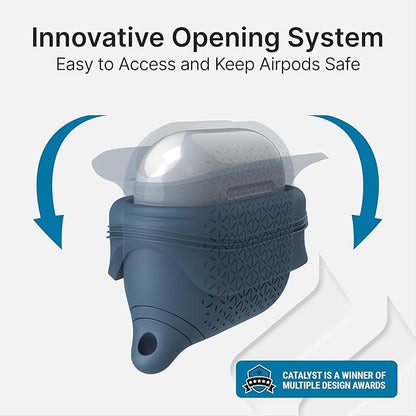 Catalyst Waterproof Case for AirPods 3rd Generation (2021) - Wireless and USB-C Charging Compatible AirPods 3rd Generation Case, Drop Protection Cover for AirPods 3 One Piece Design with Carabiner