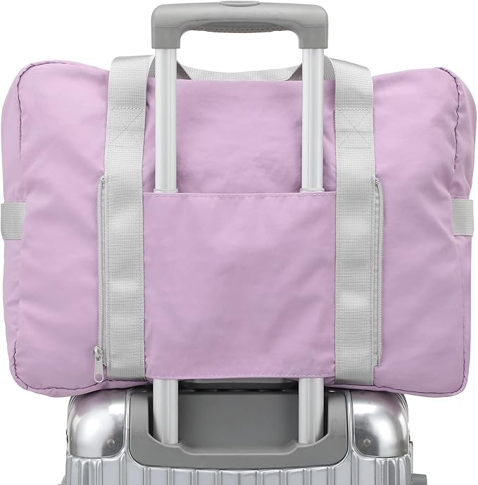 VanFn Foldable Travel Duffel Bag, Sports Duffels Gym Bag, Rainproof Nylon Totes, Sports Shoulder Handbag, Lightweight Duffle Bags For Women & Men, Outdoor Weekend Bag, P.Travel Series