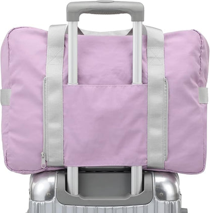 VanFn Foldable Travel Duffel Bag, Sports Duffels Gym Bag, Rainproof Nylon Totes, Sports Shoulder Handbag, Lightweight Duffle Bags For Women & Men, Outdoor Weekend Bag, P.Travel Series