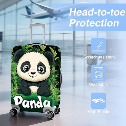 ANNA QUEEN Travel Luggage Cover Suitcase Protector Suitcase Cover Anti-Scratch,Stretchable Bag Cover Washable Durable Polyester