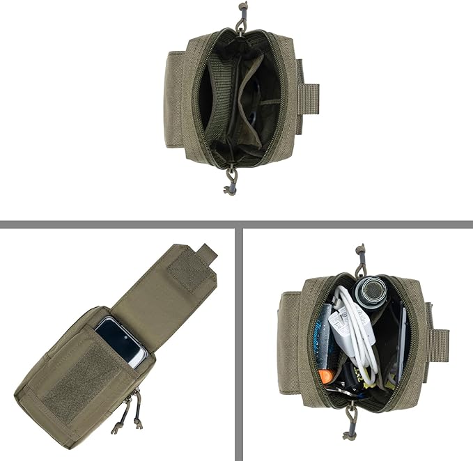 EXCELLENT ELITE SPANKER Tactical EDC Pouch Molle Utility Pouches Phone Holster Pouch Waist Bag Tool Pouch for Molle Accesssories