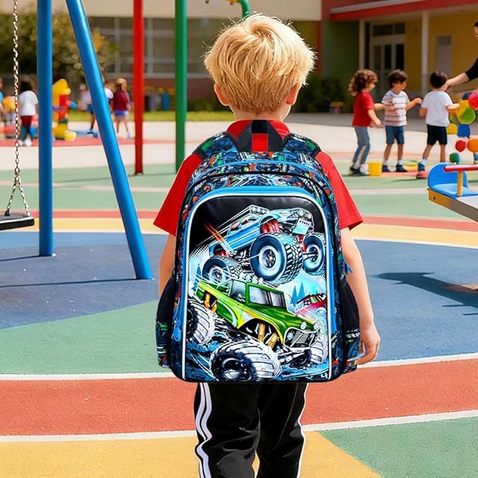 Kids Luggage for Boys and Girls, Cute Dinosaur Unicorn Rolling Wheels Suitcase for Toddler Children