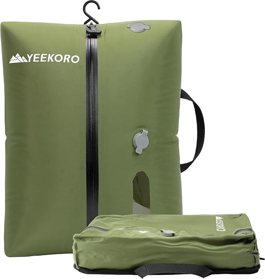 Vacuum Bags for Travel, Professional IP67 Reusable Vacuum Compression Bags for Travel Suitcases and Backpack, Durable Space Saver Bag (1 PACK, No Pump)