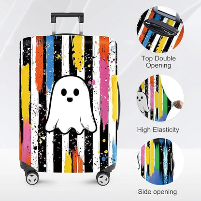 ANNA QUEEN Travel Luggage Cover Suitcase Protector Suitcase Cover Anti-Scratch,Stretchable Luggage Travel Bag Cover Washable