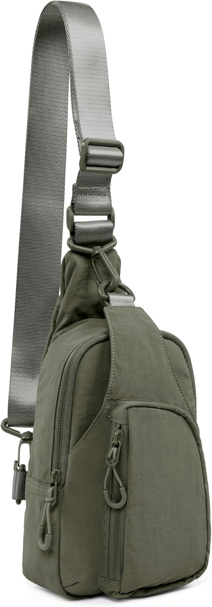 ODODOS Daily Sling Bag with Adjustable Straps Crossbody Chest Bag Lightweight Small Backpack for Casual Traveling Hiking