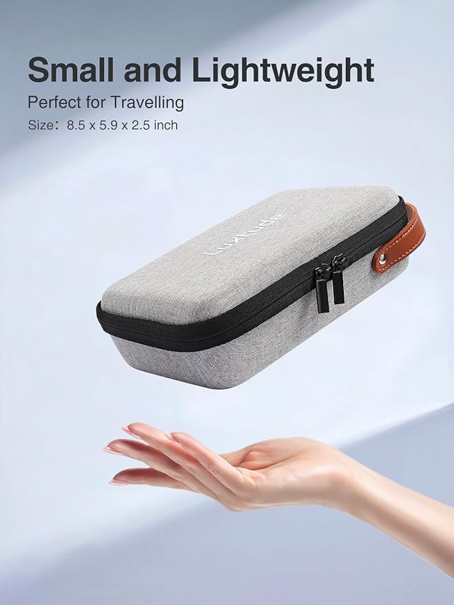 Luxtude Electronics Organizer Travel Case, Tech Organizers Travel Case, Hard Charger Organizers, Portable Cable Organizer, Travel Essentials for Charger/Mouse/Cash/Card/Pen, Tech Gifts