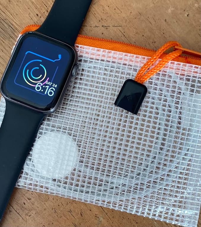 10 - USB Cable Organizer Pouches, Manage Cables, Travel Cable Oranizer, Color Coded with USB Zipper Pulls