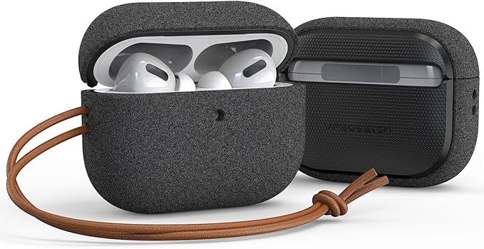 VRS Design Modern for Apple AirPods Pro 3rd Generation Case (2025) – Modern Minimal Style with Slim Profile and Precise Fit Compatible with AirPods Pro 3 (Sand Stone)