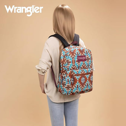 Montana West Wrangler Lightweight Backpack for Women Water Resistant 800D Casual Daypack for College, Commute, Travel & Gym