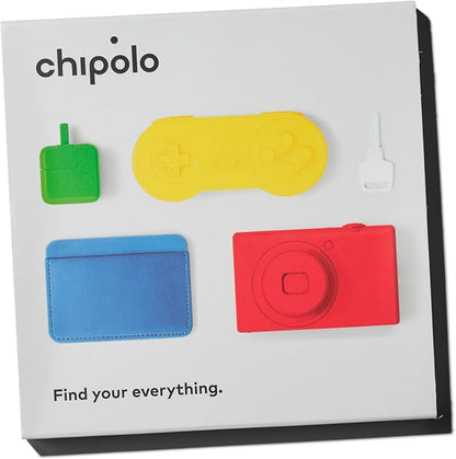 Chipolo ONE Spot - Key Finder, Bluetooth Tracker for Keys, Bag - Works with The Apple Find My app (only for iOS) (Almost Black)