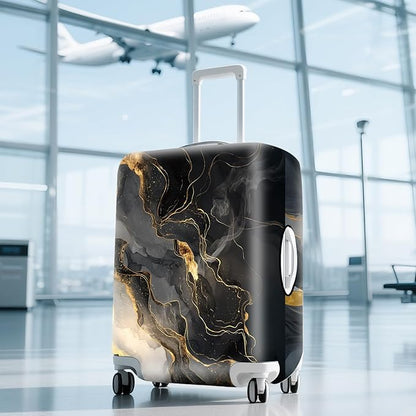 ANNA QUEEN Travel Luggage Cover Suitcase Protector Suitcase Cover Anti-Scratch,Stretchable Bag Cover Washable Durable Polyester