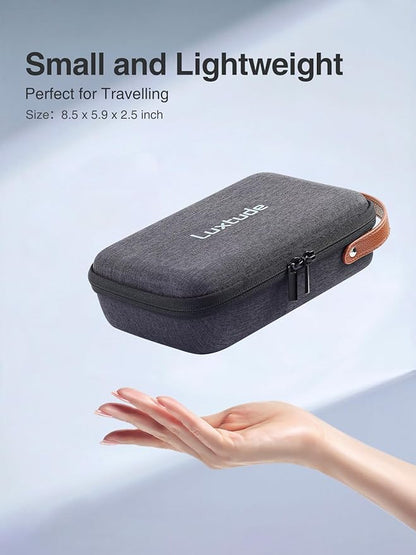 Luxtude Electronics Organizer Travel Case, Tech Organizers Travel Case, Hard Charger Organizers, Portable Cable Organizer, Travel Essentials for Charger/Mouse/Cash/Card/Pen, Tech Gifts